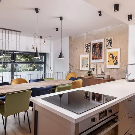 Lägenhet Industrial Loft Duplex -100sqm- Near Antonplatz Berlin