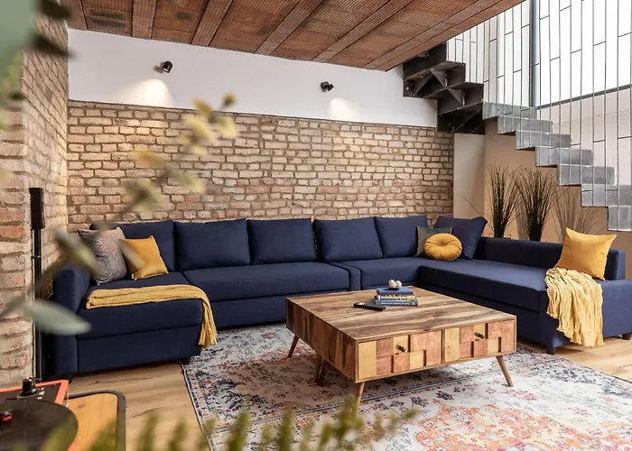 Industrial Loft Duplex -100sqm- Near Antonplatz *