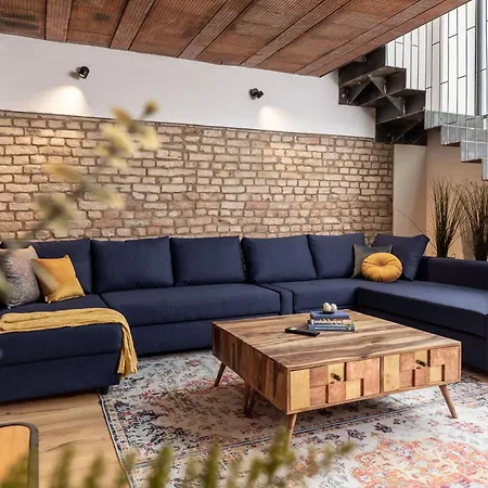 Industrial Loft Duplex -100sqm- Near Antonplatz *